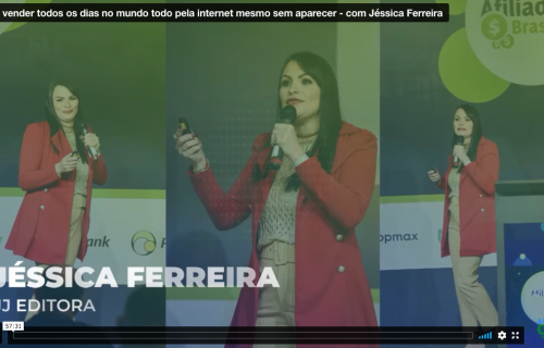 Como vender todos os dias no mundo todo pela internet mesmo sem aparecer – com Jéssica Ferreira